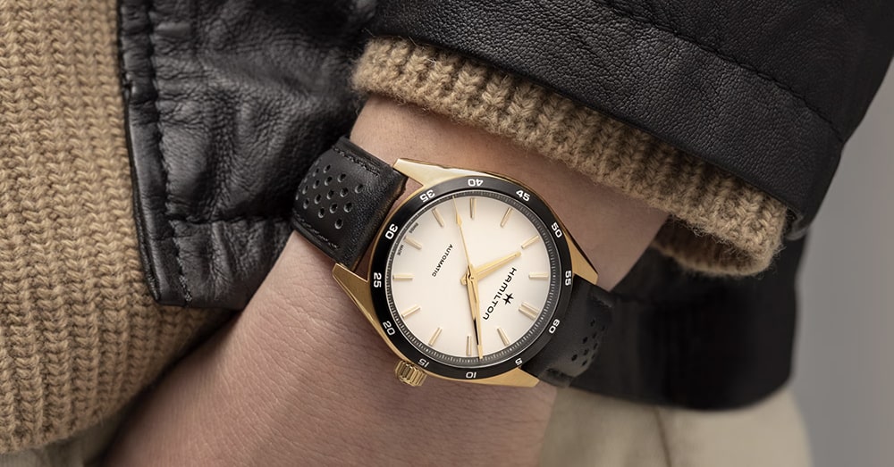 Hamilton Jazzmaster Performer Auto H36225770 na pánské ruce